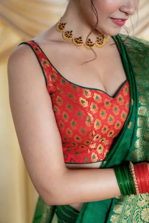 Nazakat Brocade Blouse