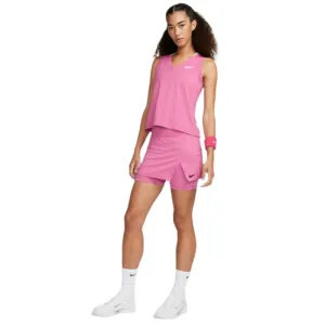 Nike Women's Court Dri-FIT Victory Skirt (Pink/Black)