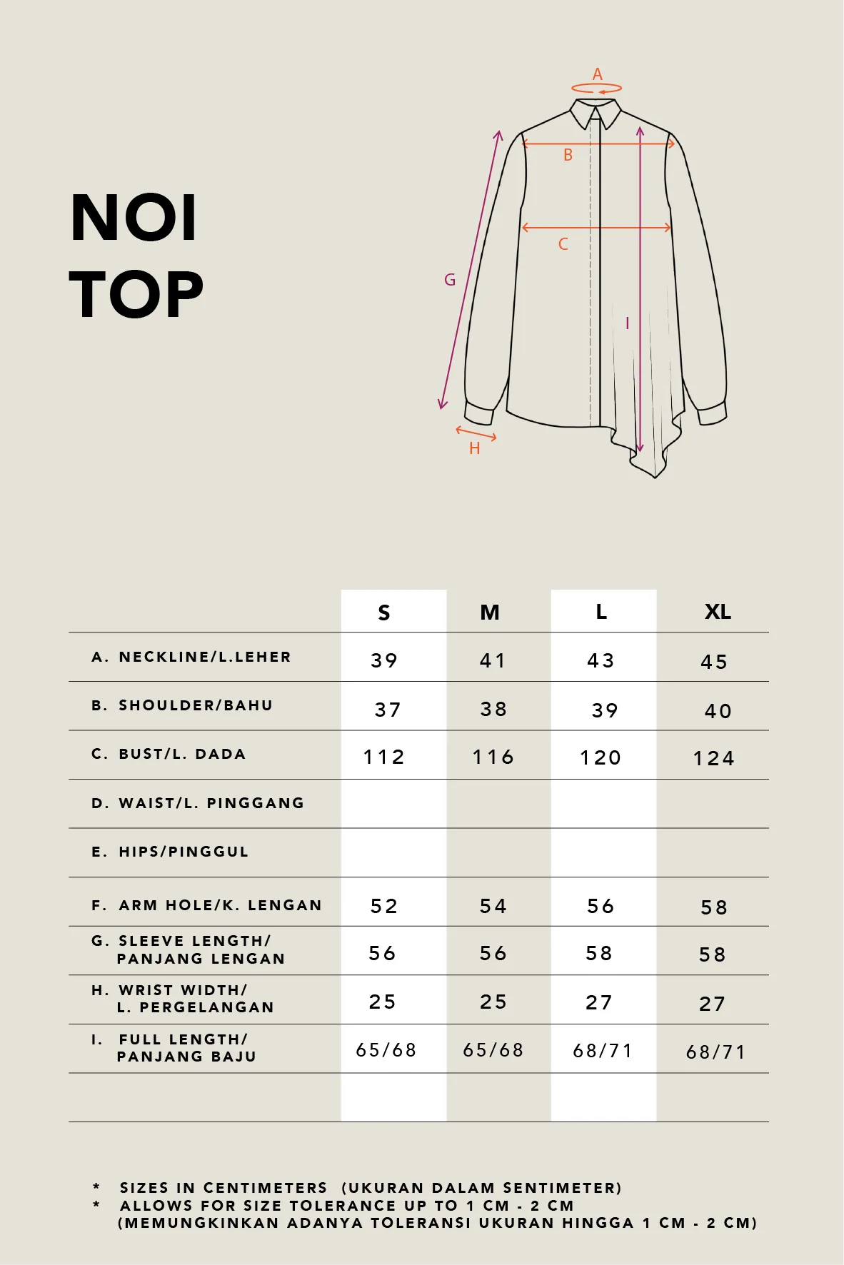 NOI ASYMMETRIC TOP NIGHT COCO
