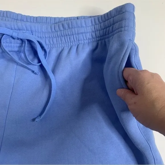 NWOT Girlfriend Collective Bluejay 50/50 Sweat Short