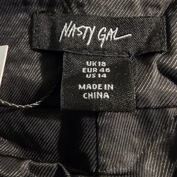 NWT Nasty Gal Premium Multi Sequin Knicker Shorts  Size US 14