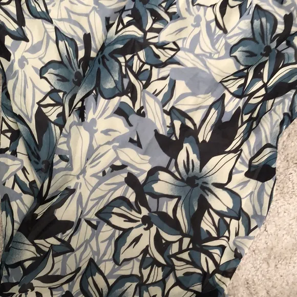 NWT Vince Silk Hawaiian Floral Maxi Dress Tank Keyhole 6 Coachella Boho