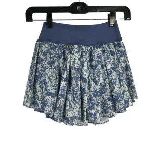 Offline Floral Better Luck Next Time Skort, Women's Size XS - Blue/Multi