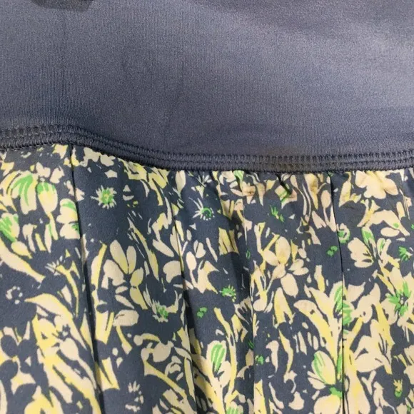 Offline Floral Better Luck Next Time Skort, Women's Size XS - Blue/Multi