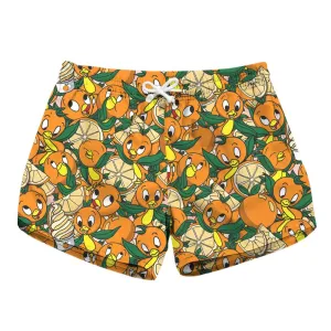 Orange Bird Shorts
