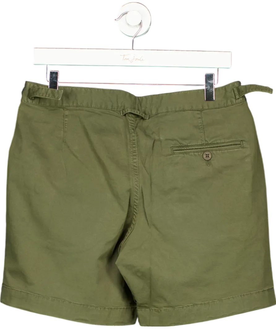 Orlebar Brown Green Buckle Strap Shorts W32