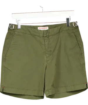 Orlebar Brown Green Buckle Strap Shorts W32