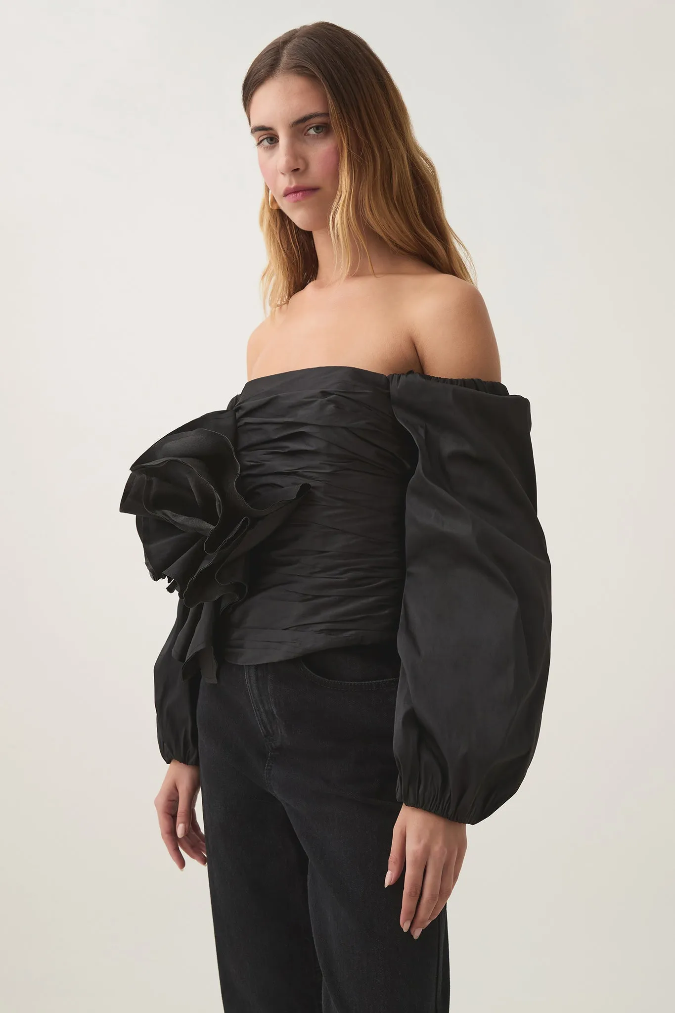Parallels Spiral Top