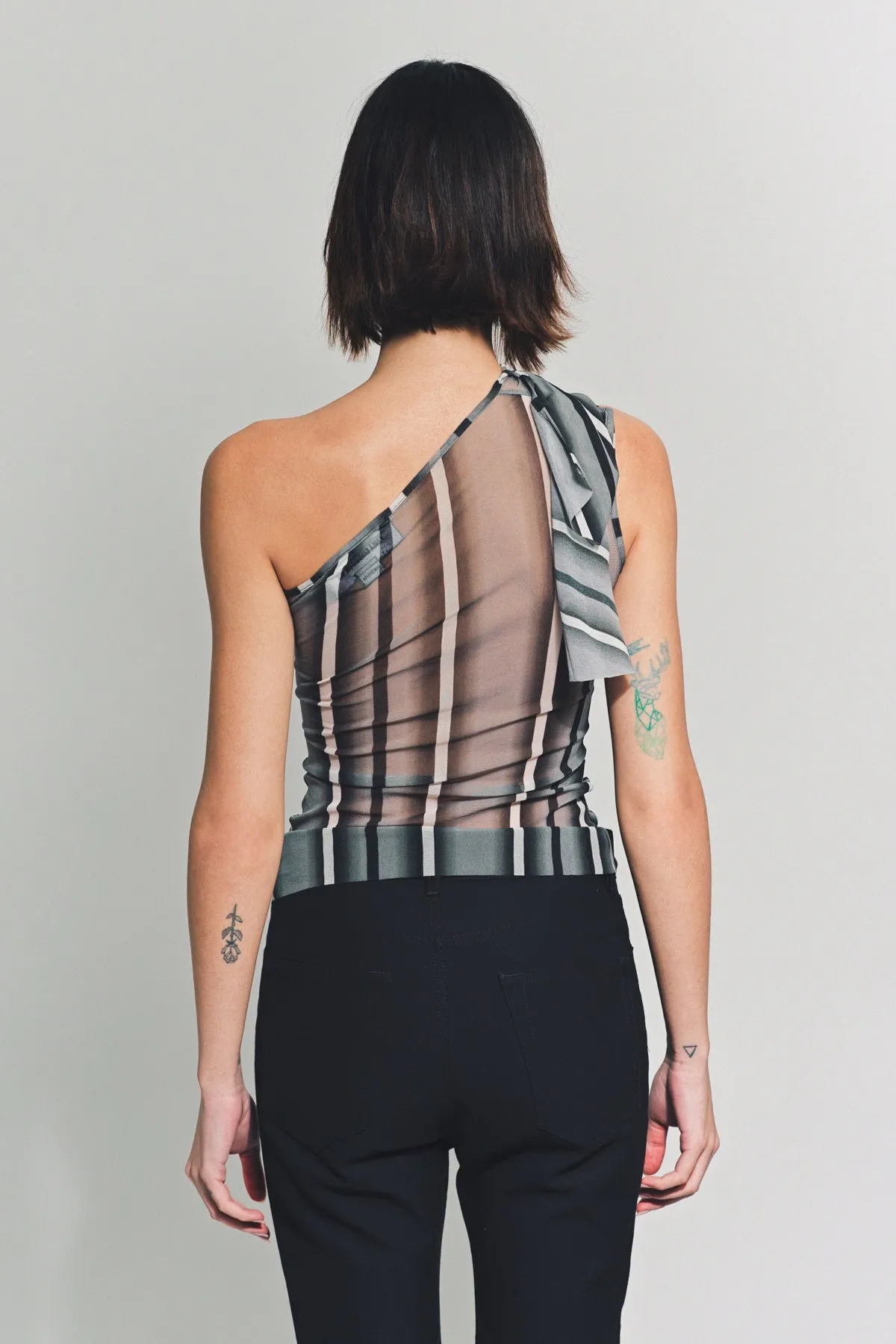 PAULA CANOVAS DEL VAS | SLEEVELESS MESH TOP
