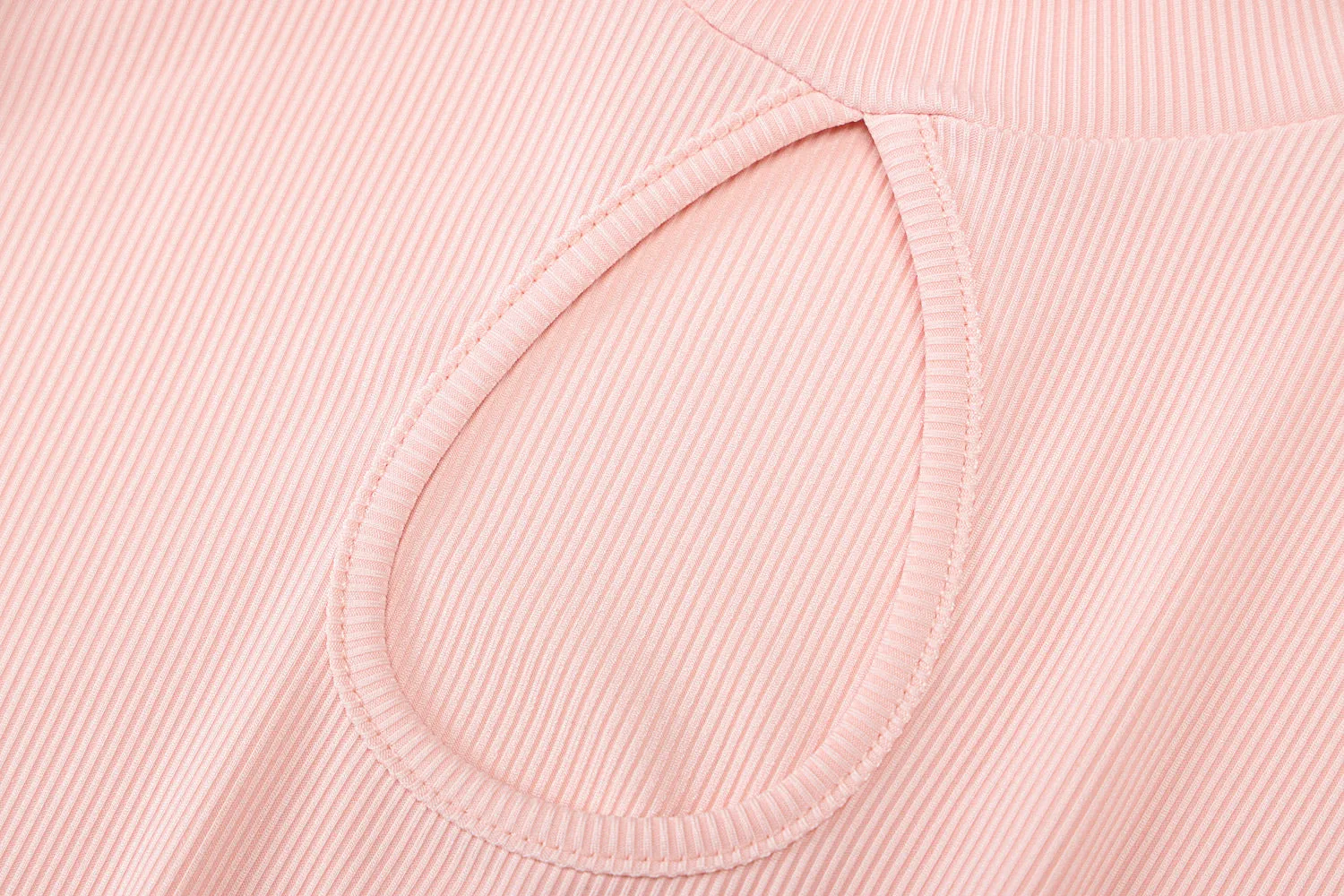 Peaches And Cream Keyhole Dress