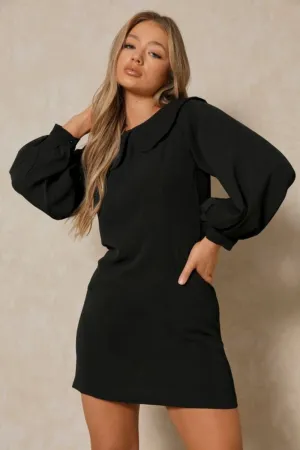 Peter Pan Collar Smock Dress