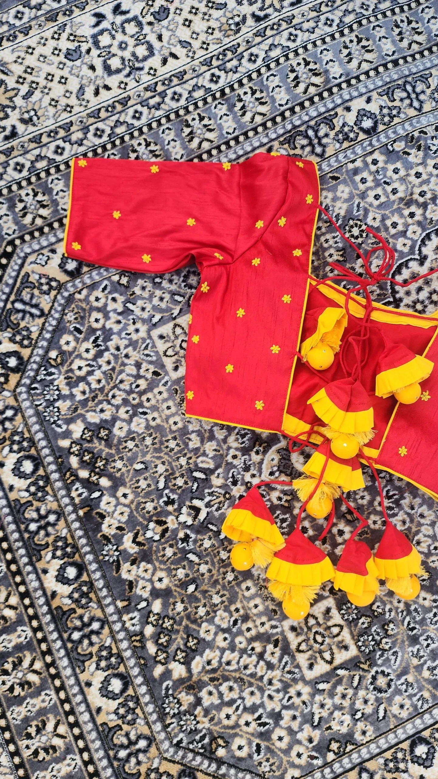 PHULWA BLOUSE (RED)