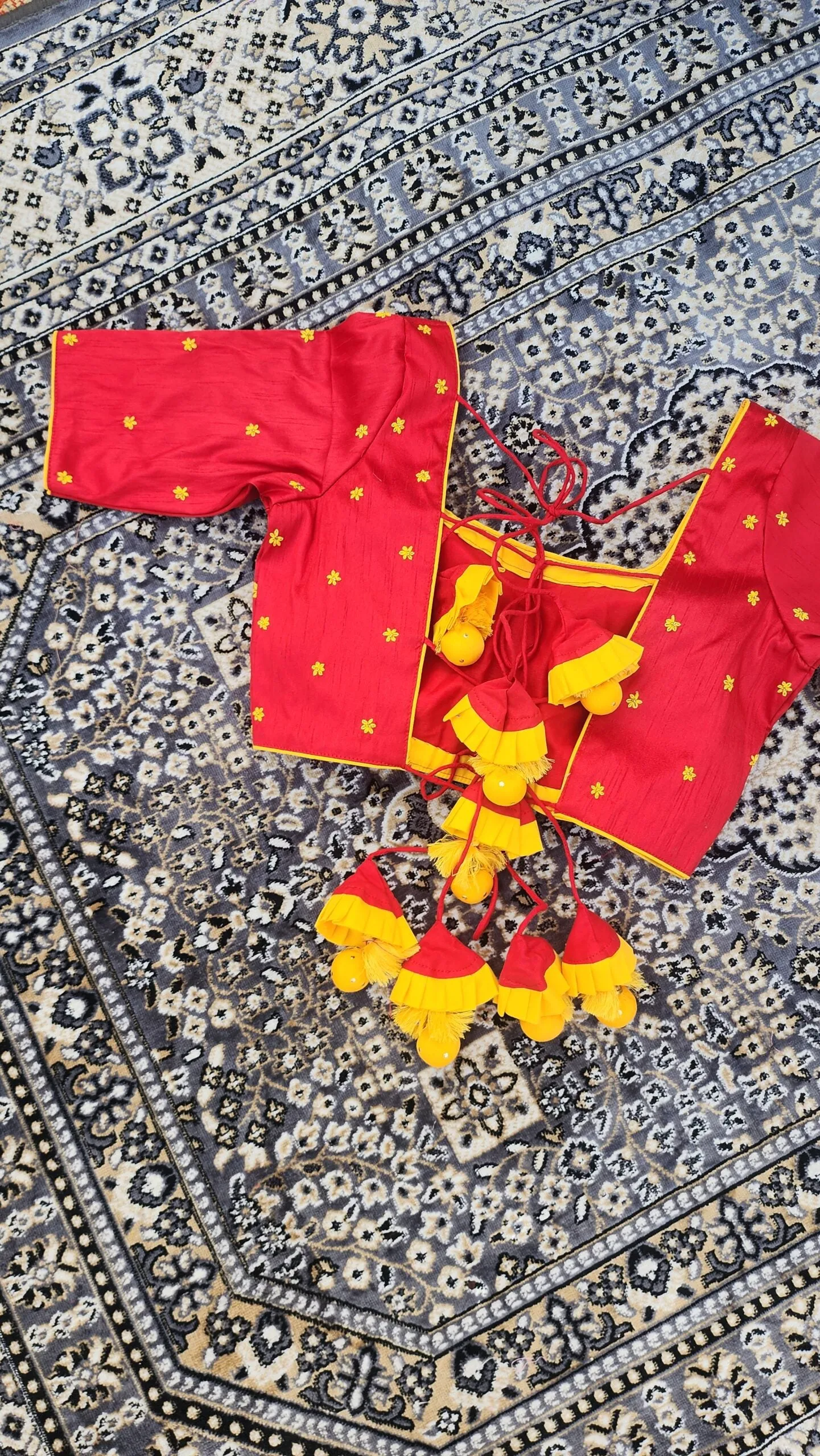 PHULWA BLOUSE (RED)