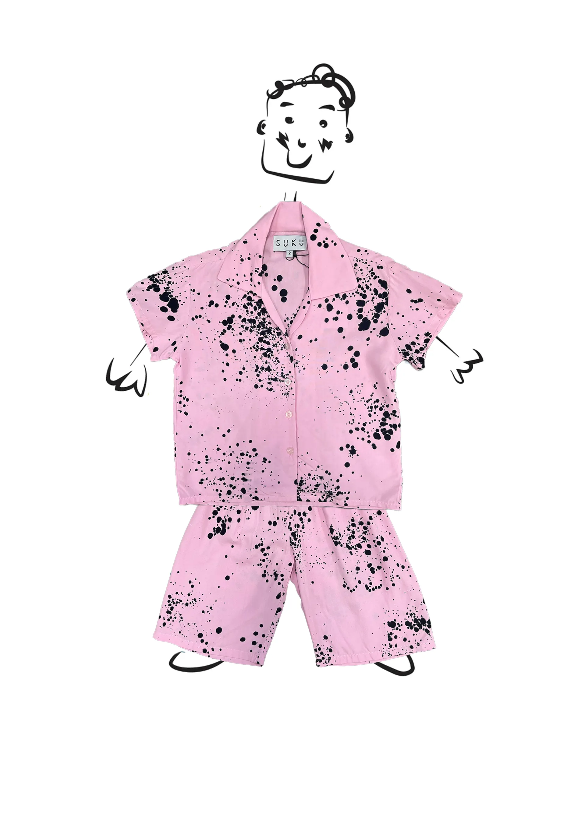 Pink Paz Kids Pyjamas
