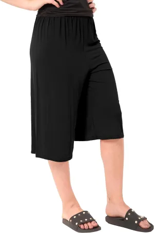 Plain Viscose Culottes