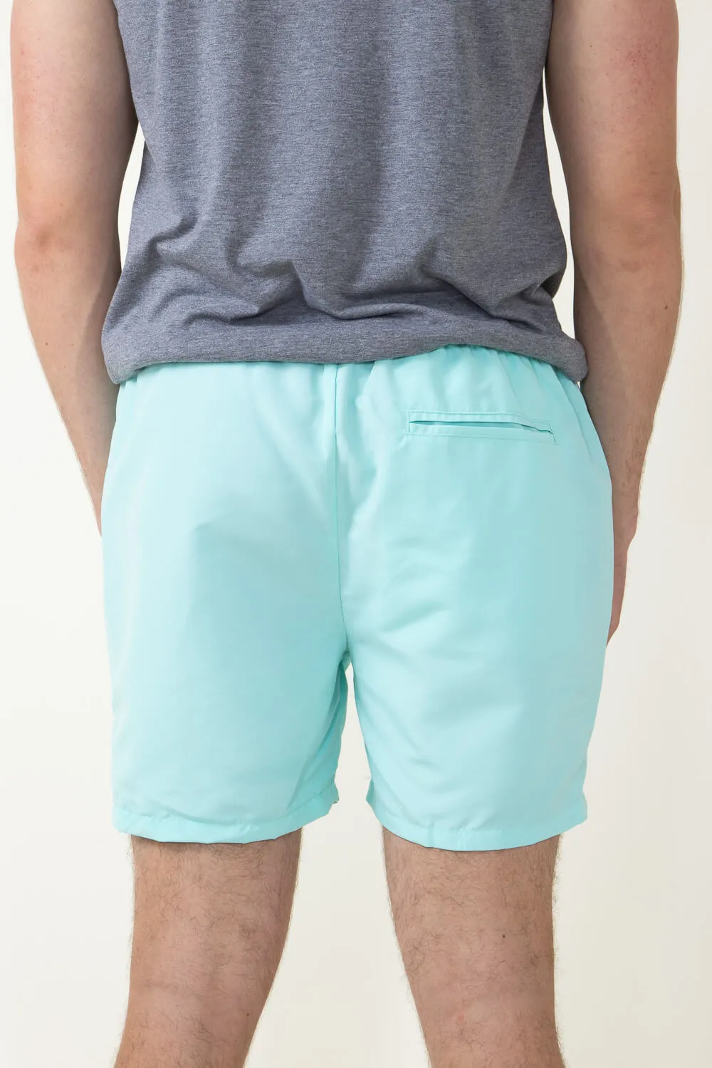 Polyester Volley Shorts for Men in Blue | SB33 BLUE