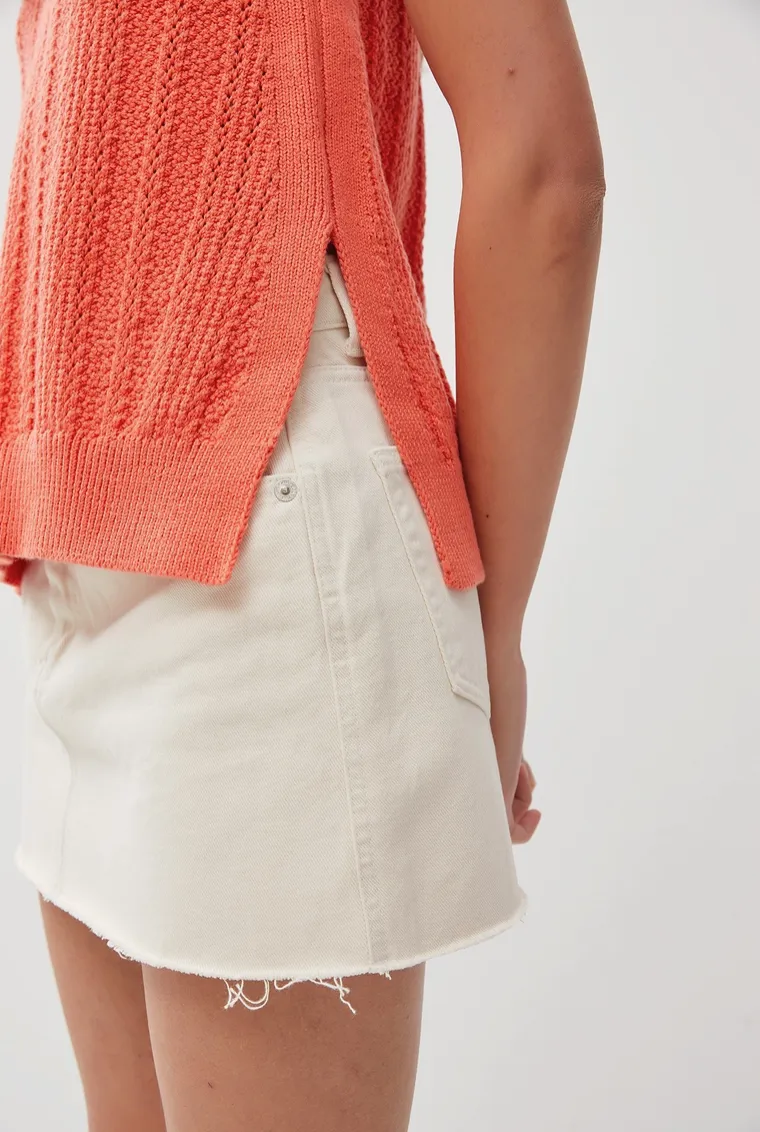 Poppy Be V Neck Sweater Tank