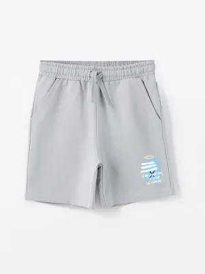 Printed Boys Shorts with Elastic Waist