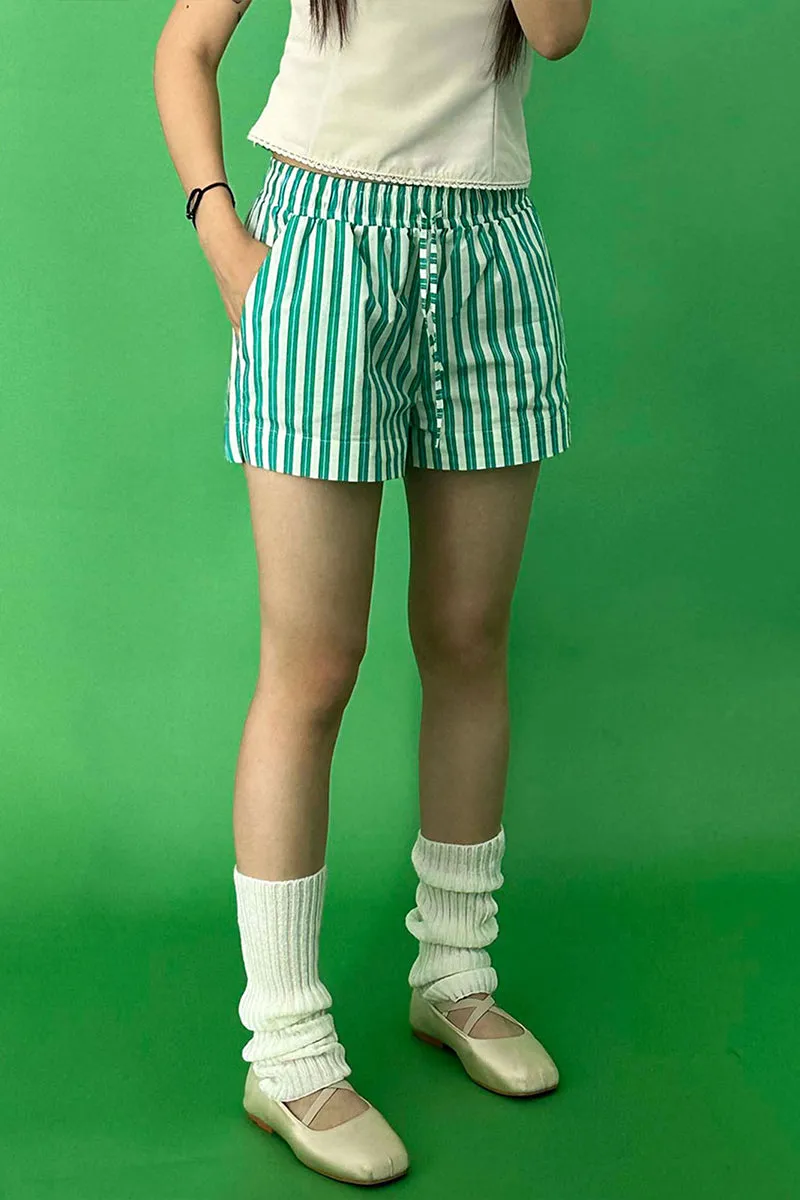 PS3365 Stripe Casual Shorts Pant