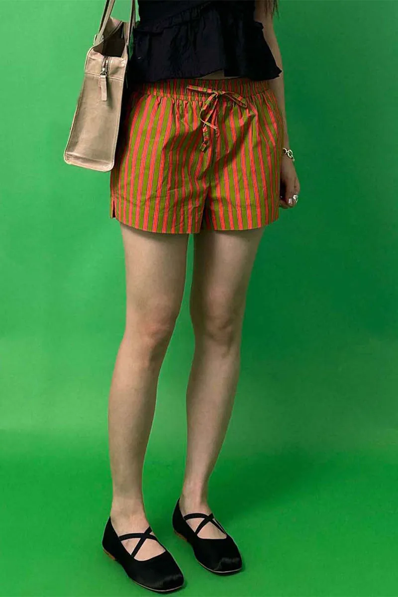 PS3365 Stripe Casual Shorts Pant