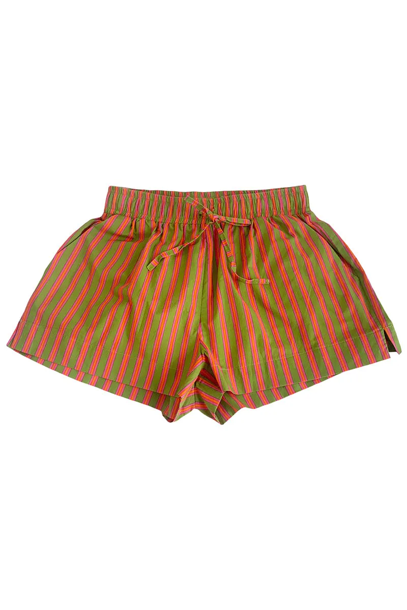 PS3365 Stripe Casual Shorts Pant