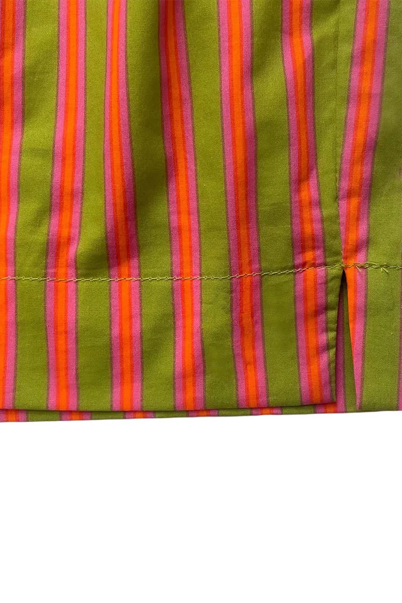 PS3365 Stripe Casual Shorts Pant