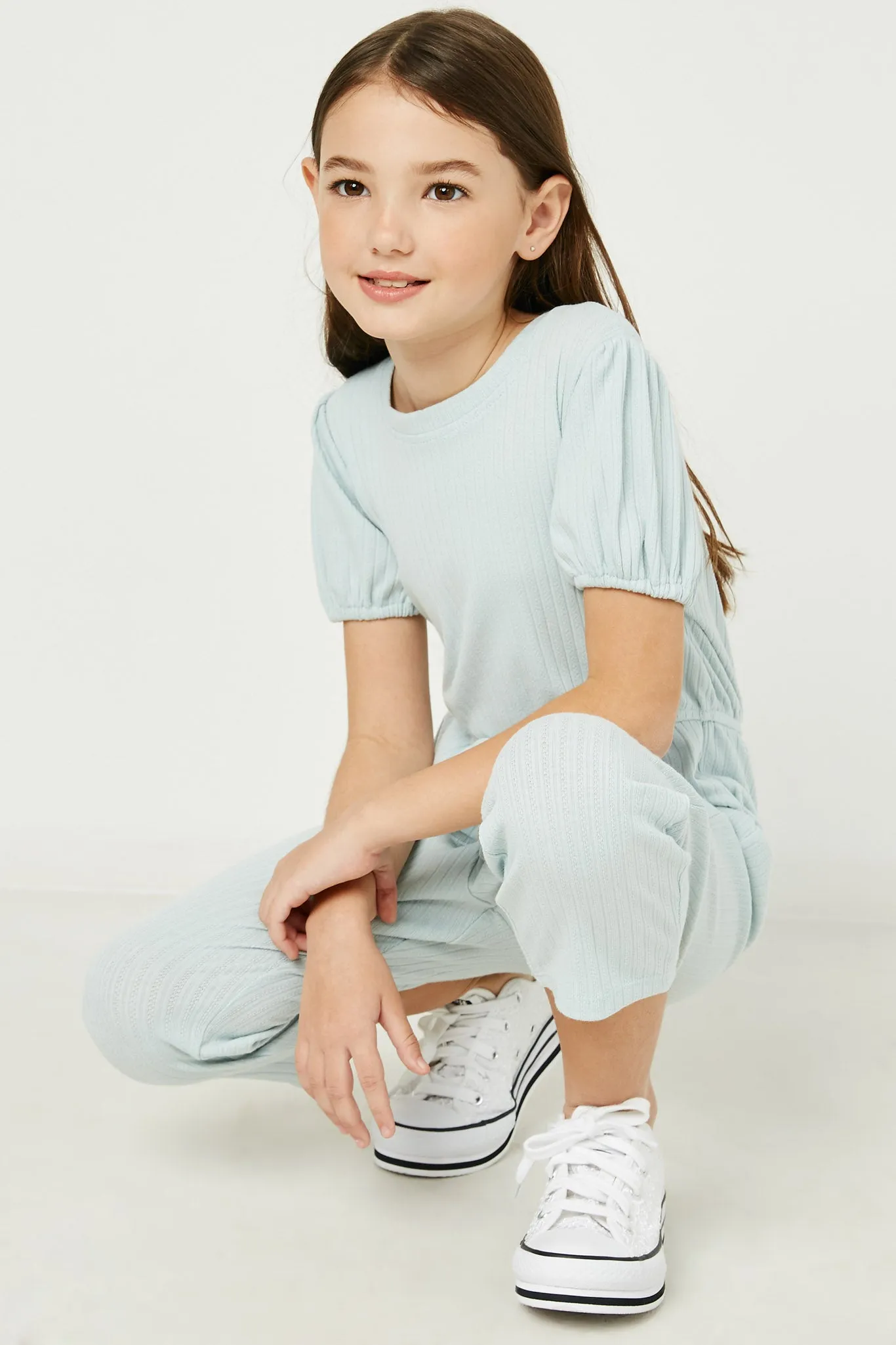 Puff Sleeve Jumpsuit