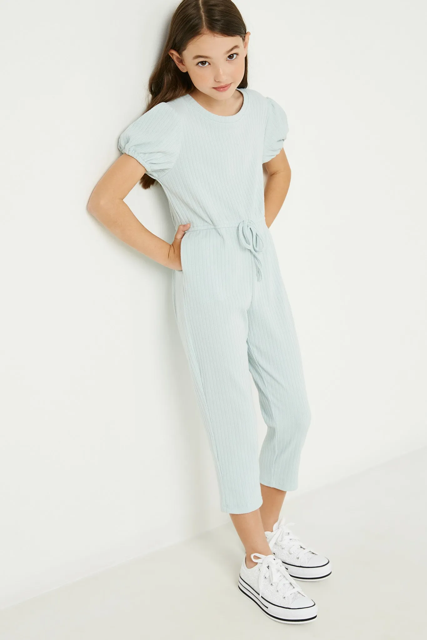 Puff Sleeve Jumpsuit