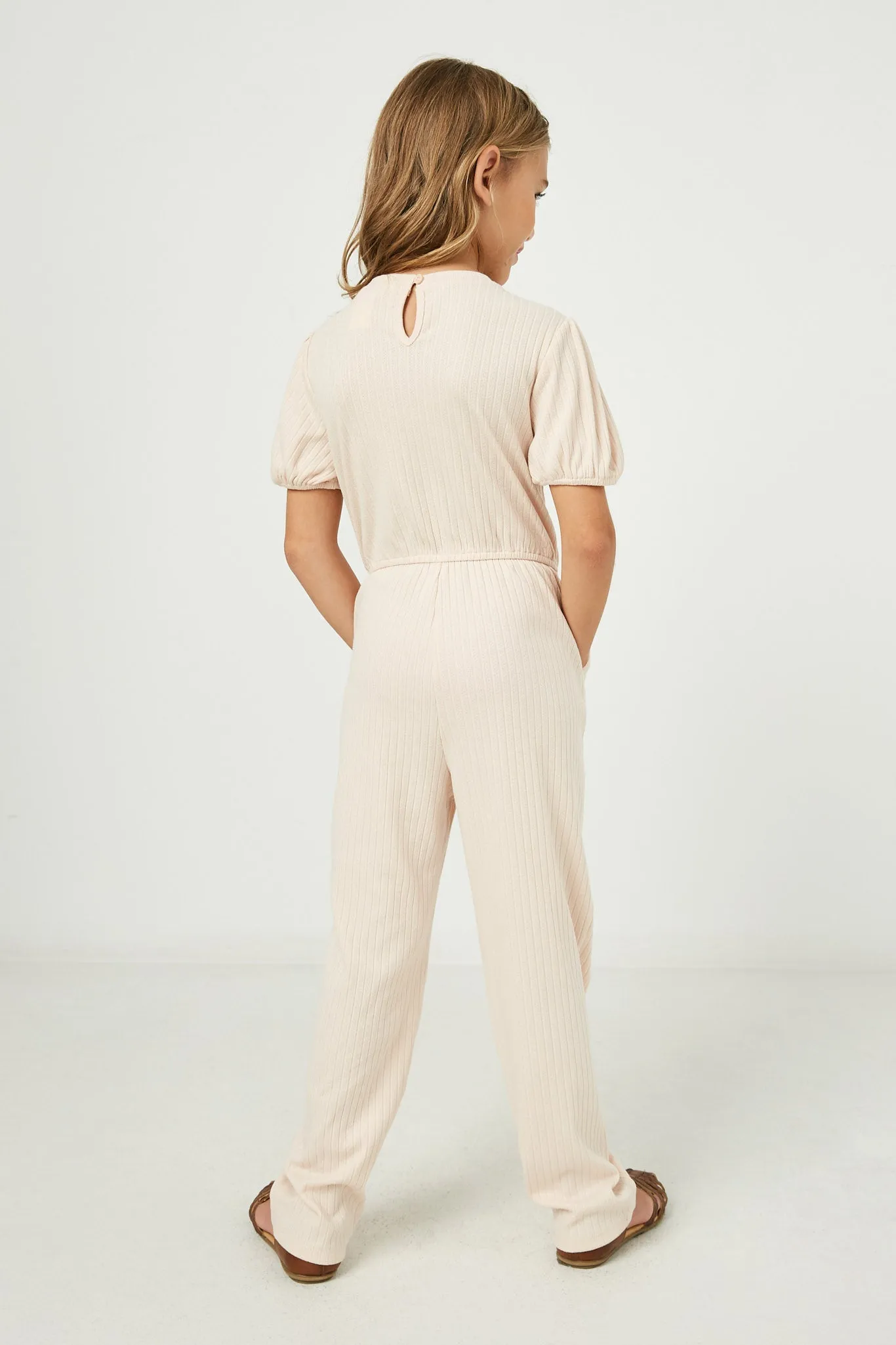 Puff Sleeve Jumpsuit