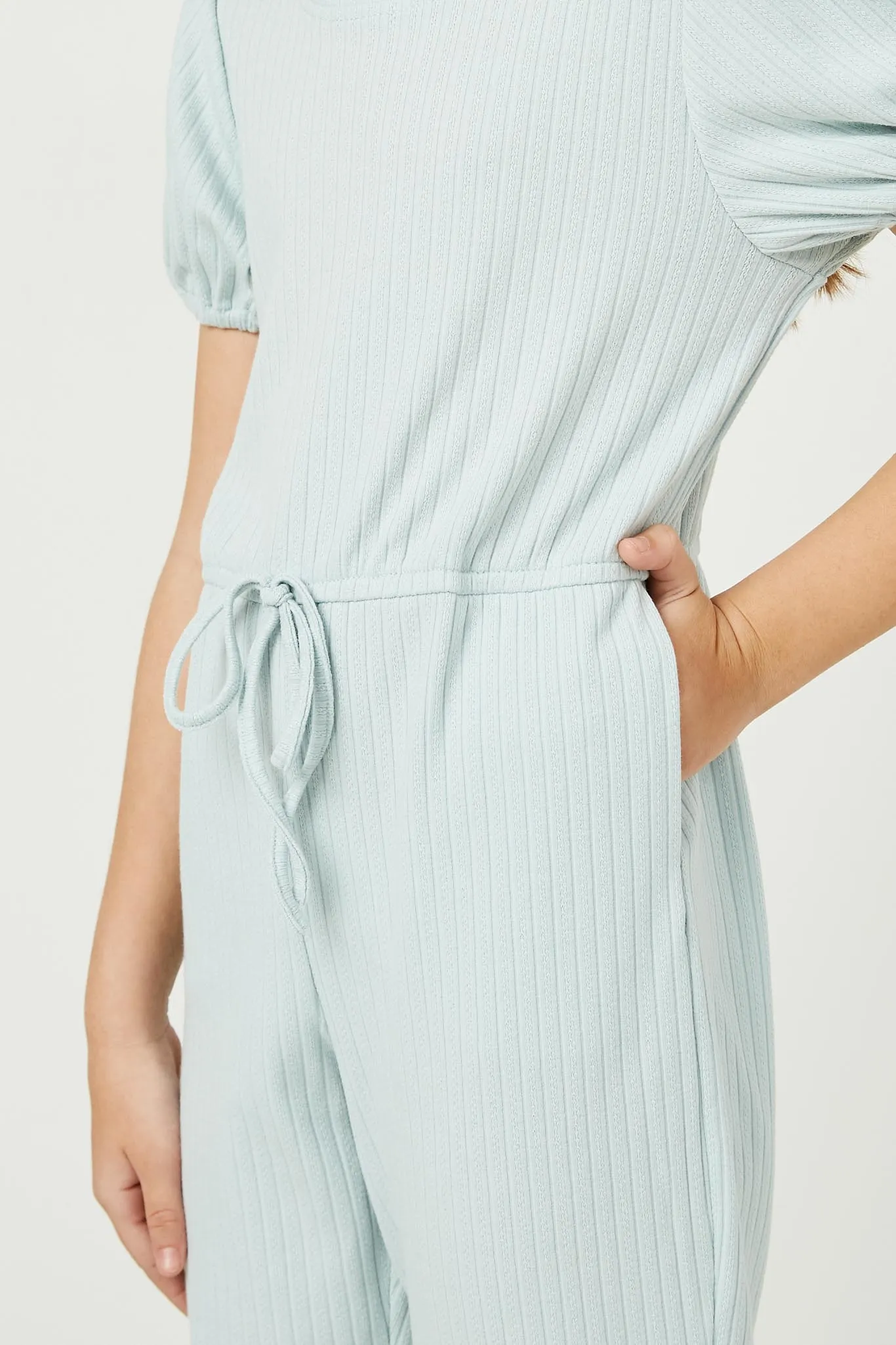 Puff Sleeve Jumpsuit