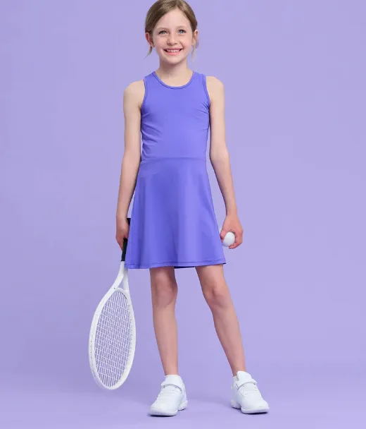 Purple Opulence A-Line Dress