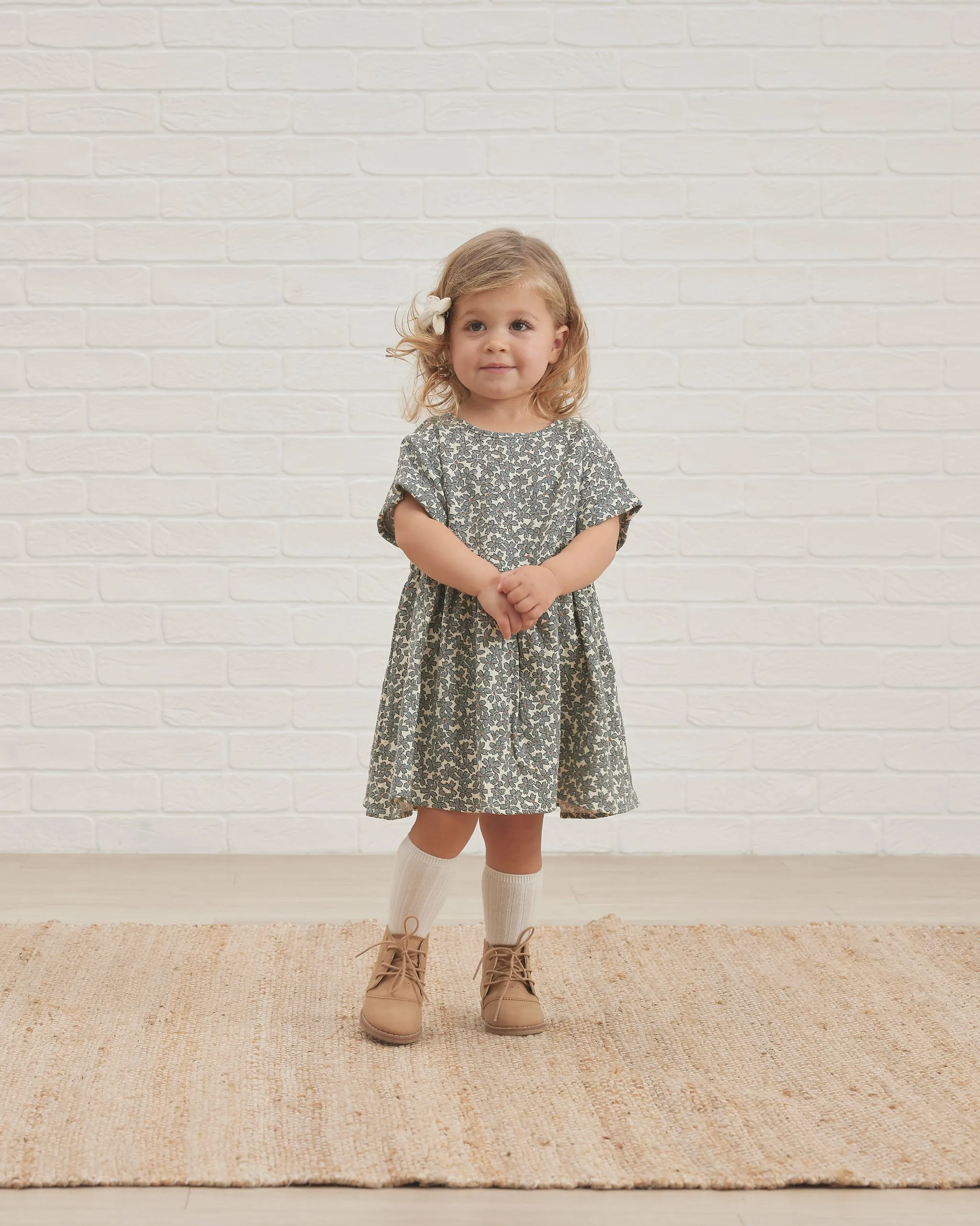 Quincy Mae Brielle Dress - Dusk Floral