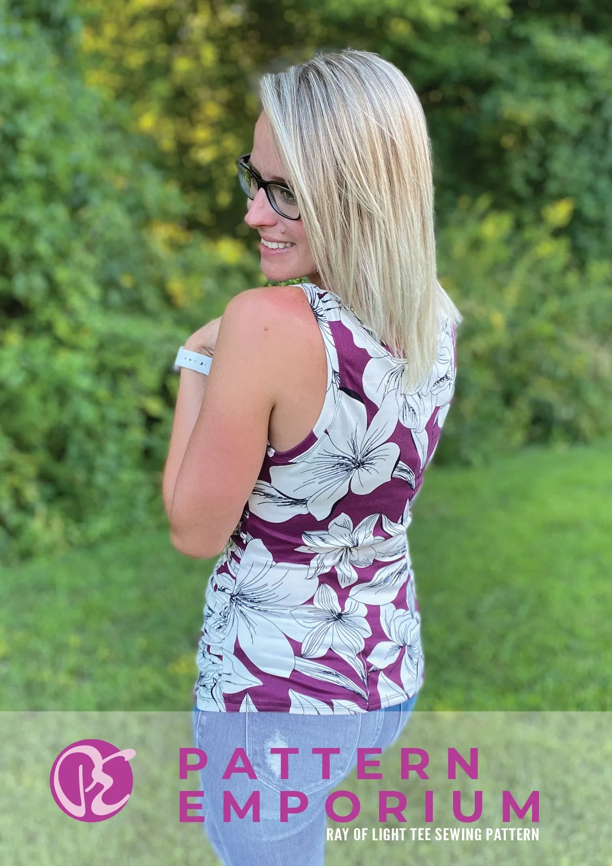 Ray of Light | Asymmetric Fitted Tee Sewing Pattern