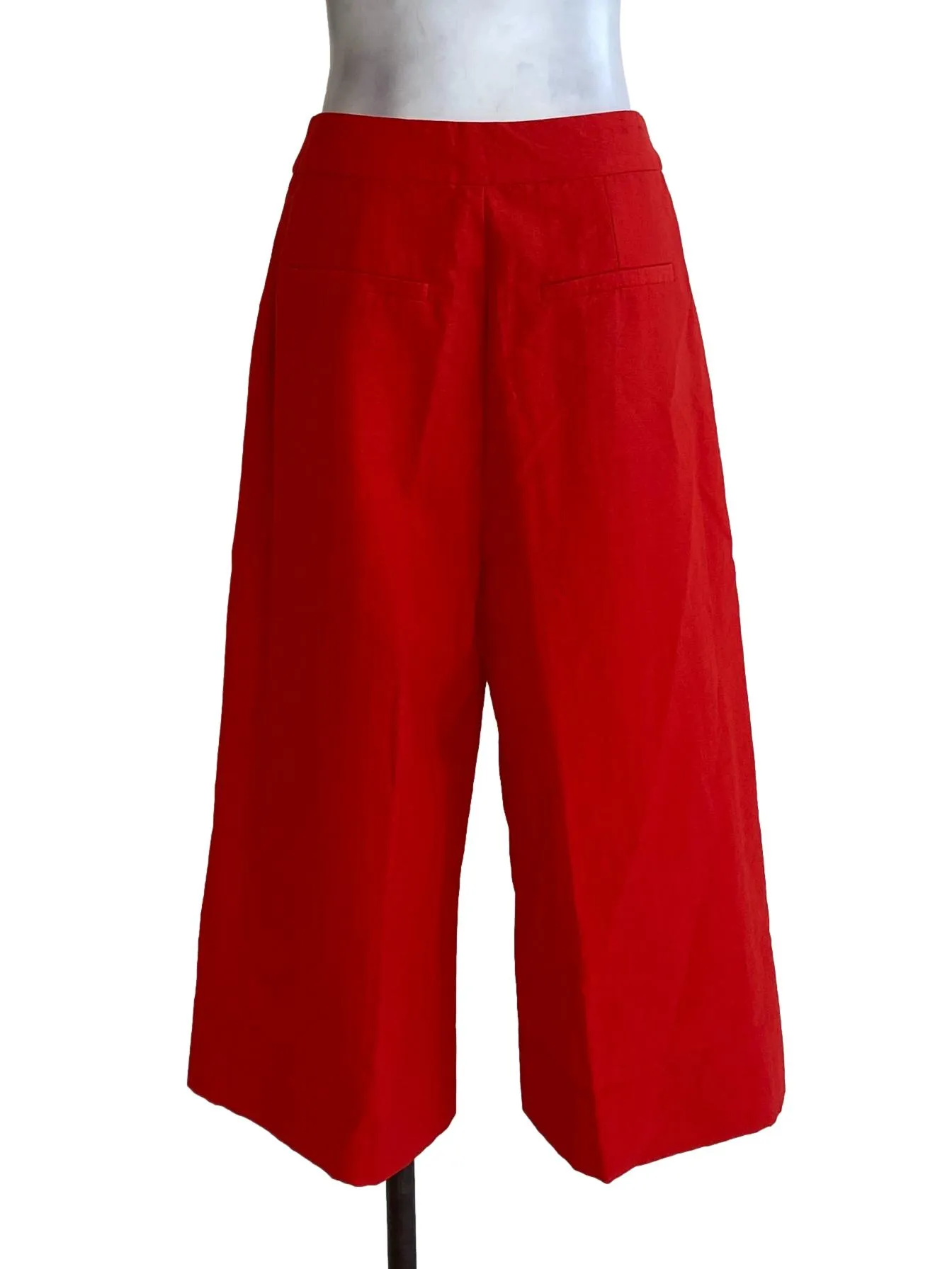 Red Wide Pants LB