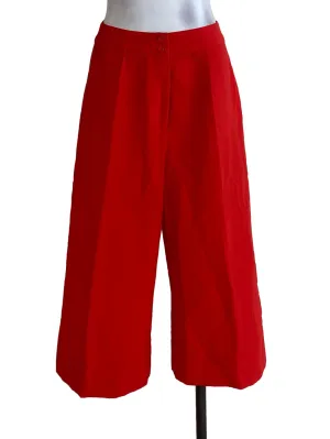 Red Wide Pants LB