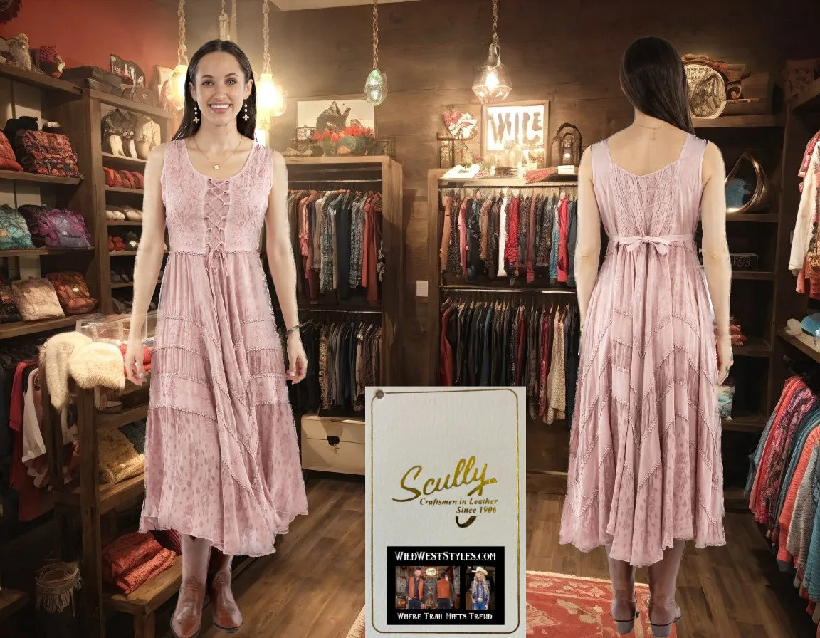 Romance at Yellowstone Dusty Pink Dress