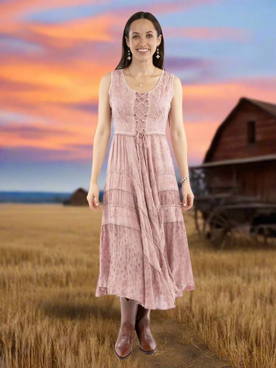 Romance at Yellowstone Dusty Pink Dress
