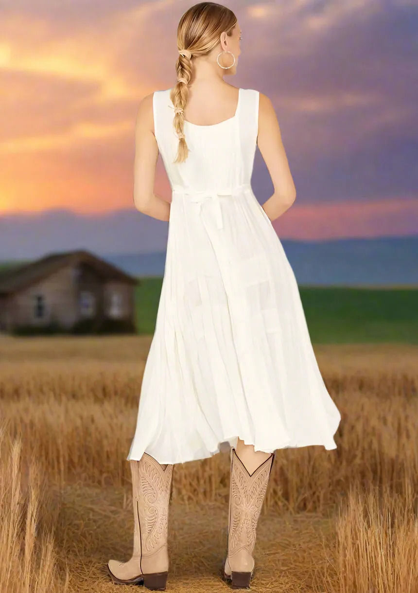Romance at Yellowstone Ivory Dress