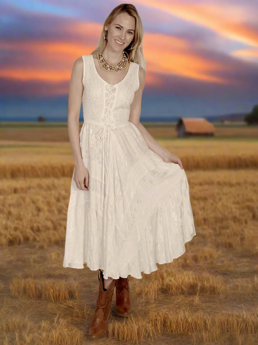 Romance at Yellowstone Ivory Dress