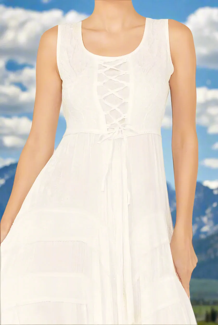 Romance at Yellowstone Ivory Dress