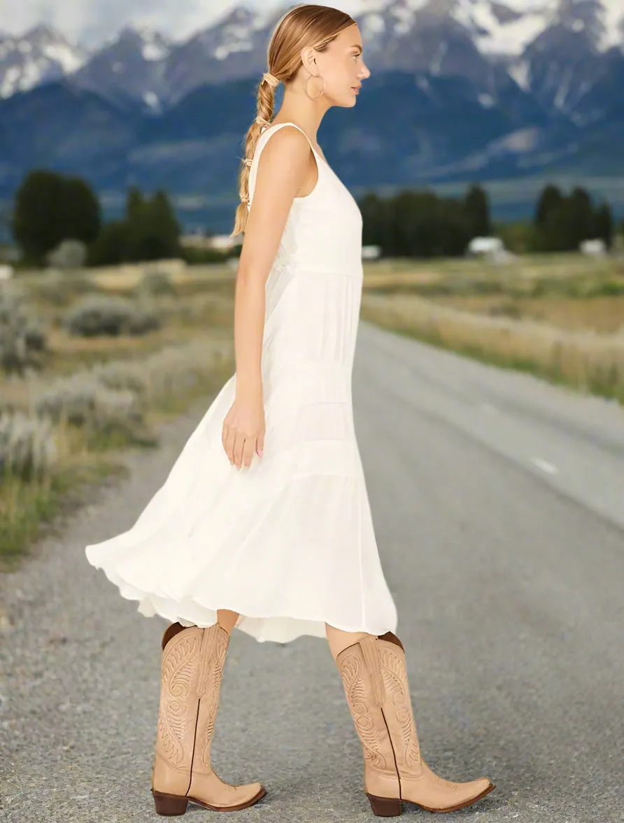 Romance at Yellowstone Ivory Dress