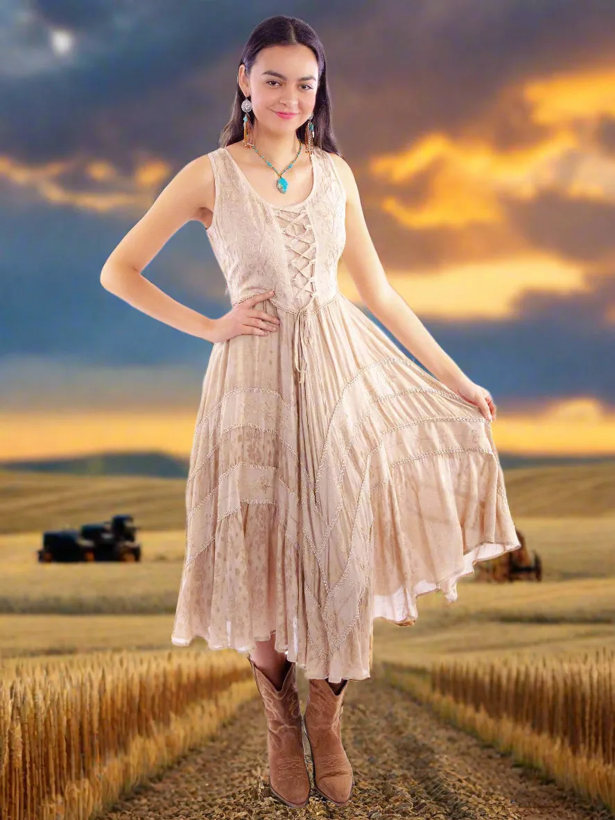 Romance at Yellowstone Latte Dress