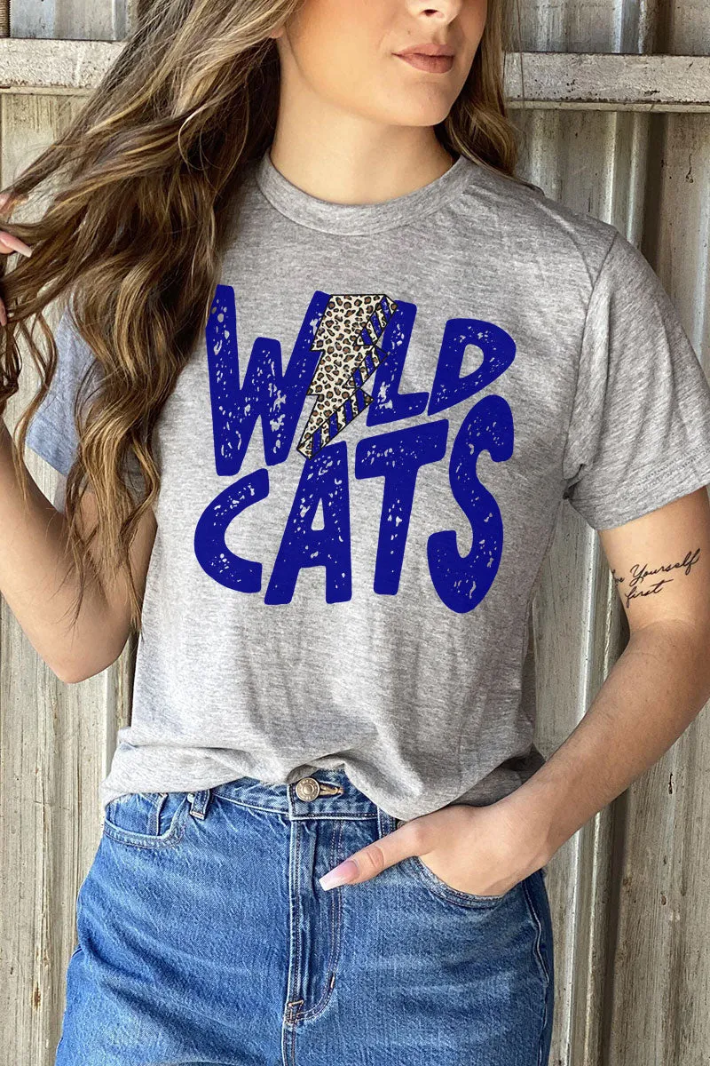 Royal Wildcats Bolt Unisex Blend Tee