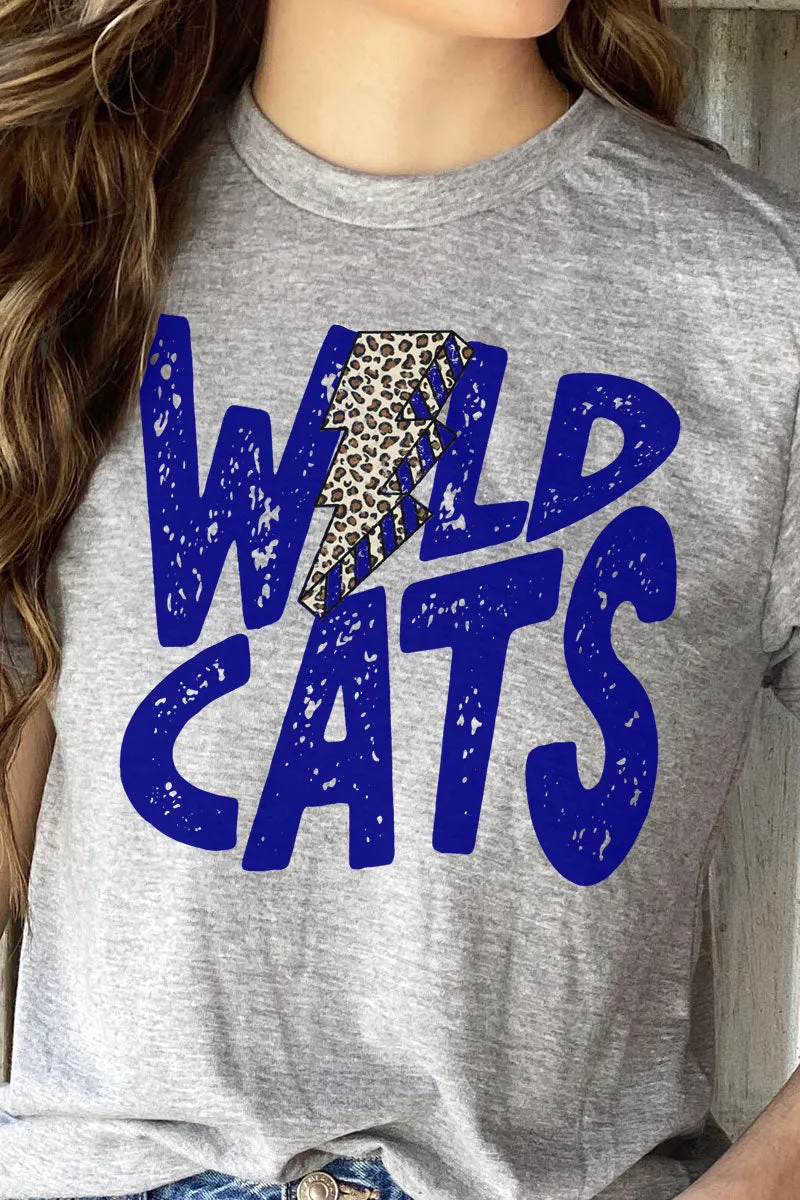 Royal Wildcats Bolt Unisex Blend Tee