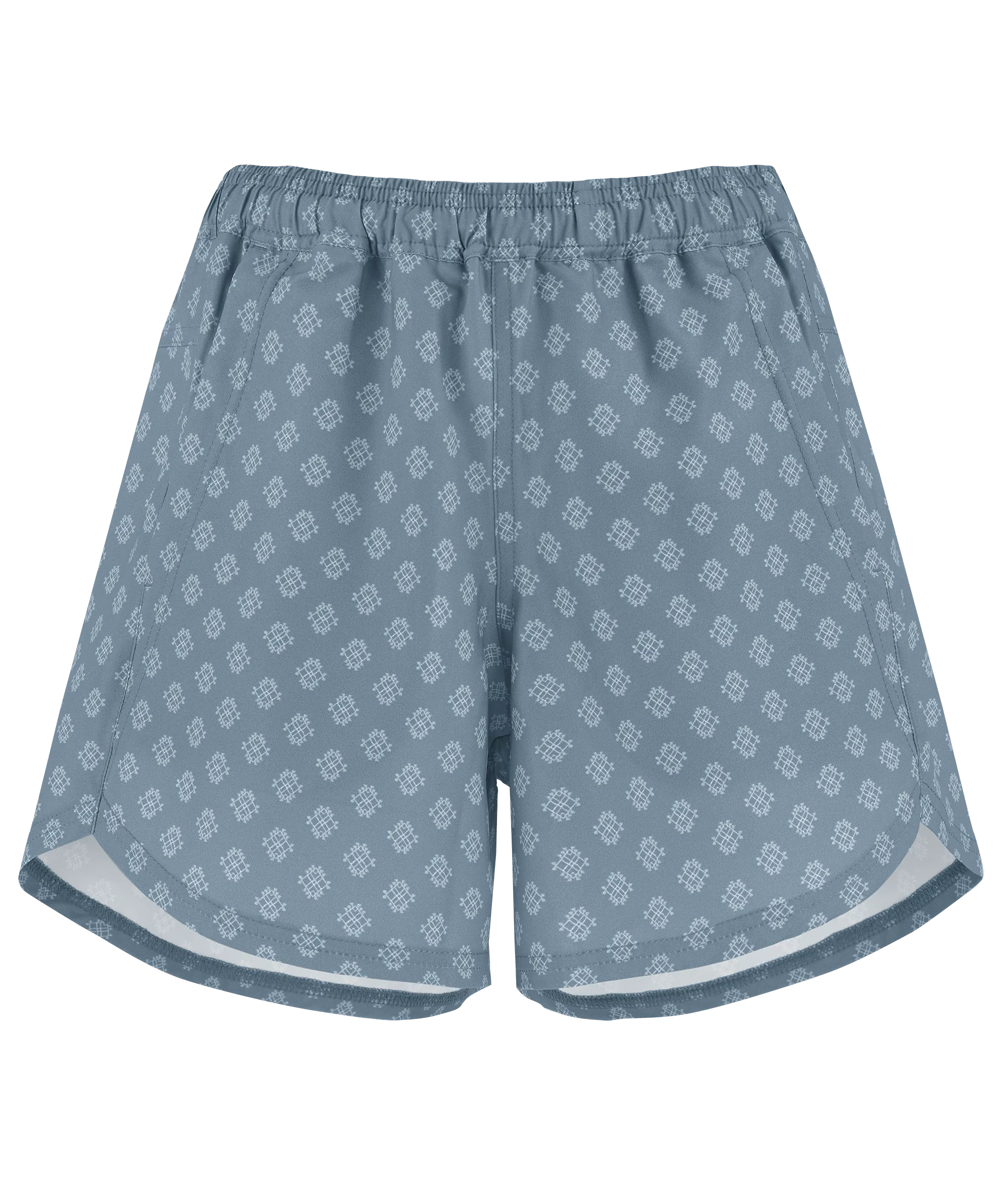 Sajilo Pull-On Shorts - Haze Micro Geo