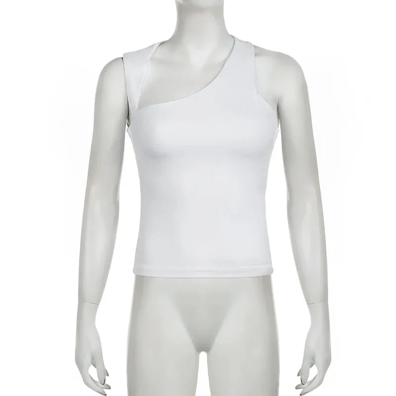 Seamless Asymmetric Tank Top