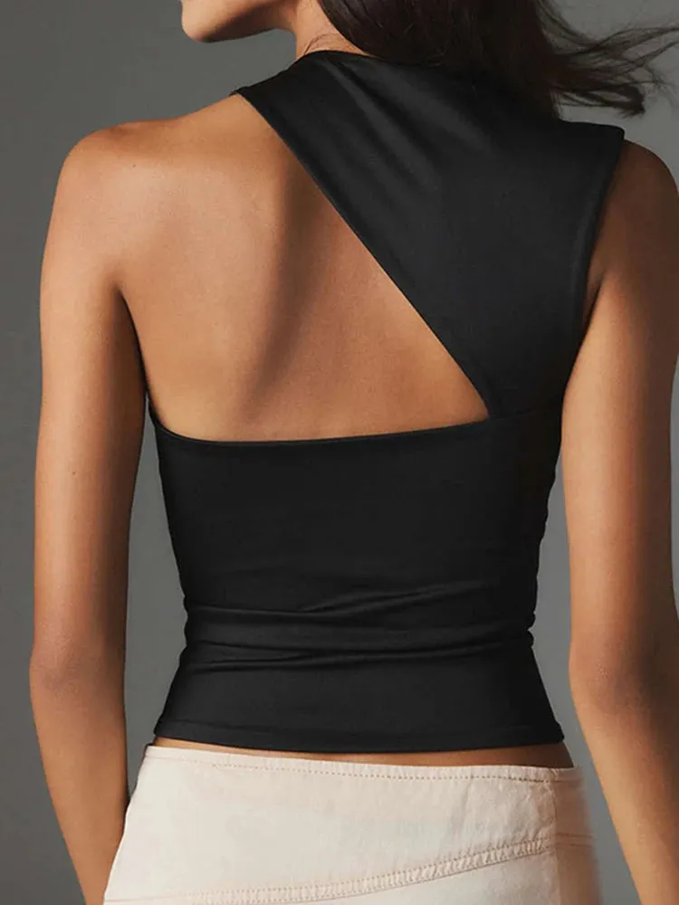 Seamless Asymmetric Tank Top
