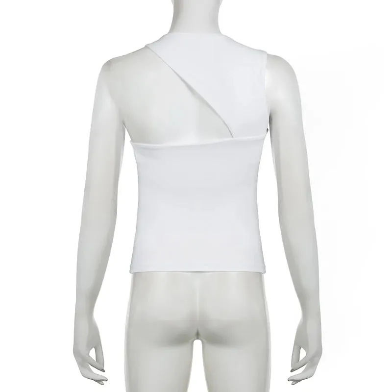 Seamless Asymmetric Tank Top