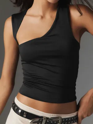 Seamless Asymmetric Tank Top