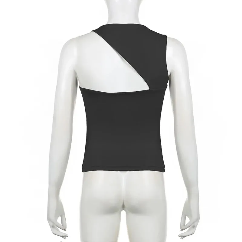 Seamless Asymmetric Tank Top